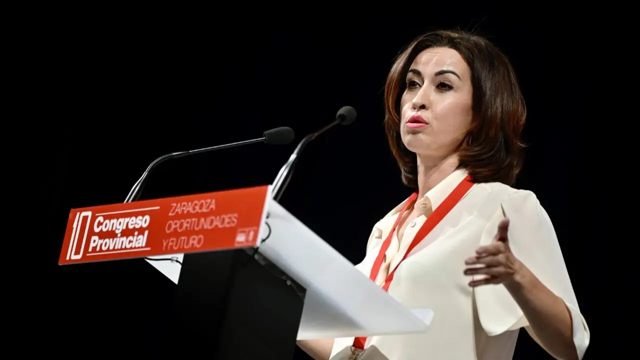 Teresa Ladrero critica a Azc&oacute;n y a Chueca por no apoyar al Real Zaragoza. / Europa Press