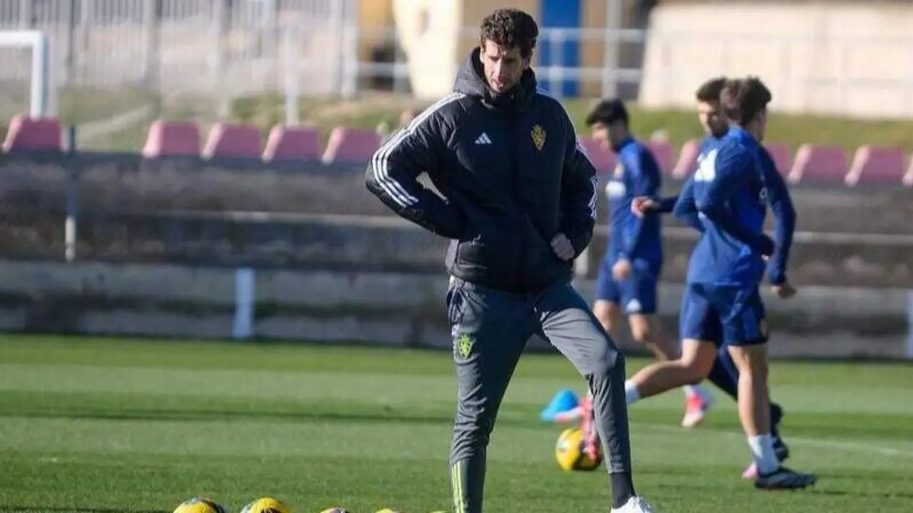 Be&ntilde;at Labaien durante su etapa en el Real Zaragoza