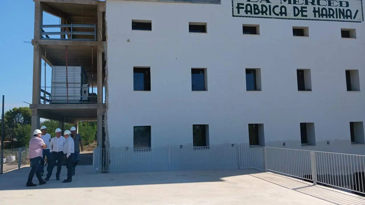 Harinera de la Merced de Calatayud, donde se ubicar&aacute; el nuevo conservatorio. / AYUNTAMIENTO DE CALATAYUD