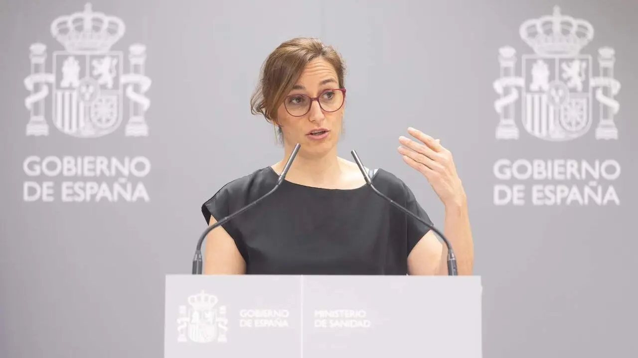 La ministra de Sanidad, M&oacute;nica Garc&iacute;a, durante la presentaci&oacute;n del Plan Nacional de actuaciones preventivas de los efectos de los excesos de temperaturas sobre la salud, a 3 de junio de 2026, en Madrid (Espa&ntilde;a). / EP