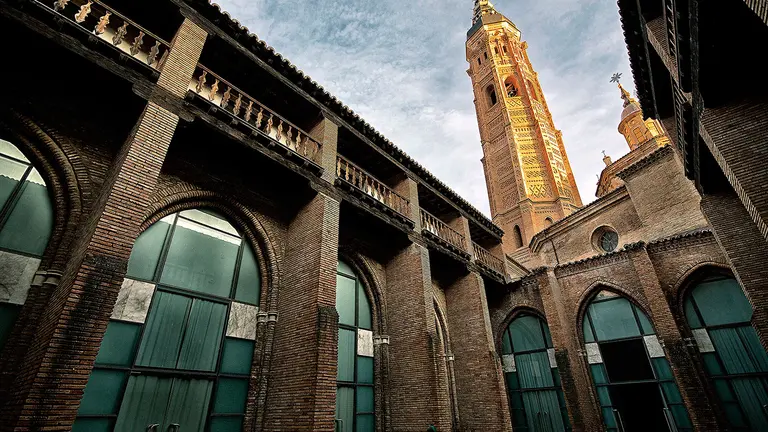 El claustro de la Torre Mud&eacute;jar de Santa Mar&iacute;a es una maravilla / Calatayud