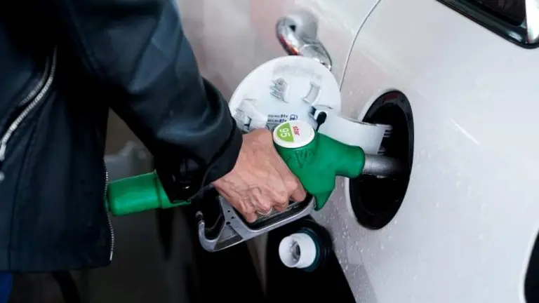 Imagen de archivo de una gasolinera.