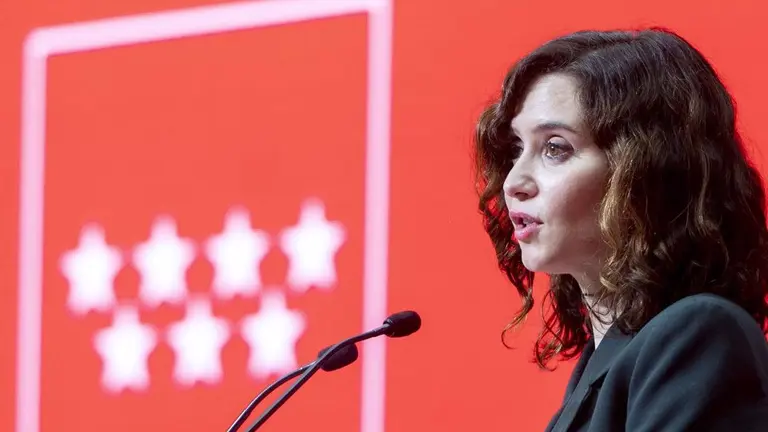La presidenta de la Comunidad de Madrid, Isabel D&iacute;az Ayuso