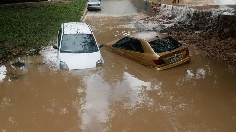 Una imagen de la DANA del a&ntilde;o 2025 que sacudi&oacute; zonas de Tarragona / EFE