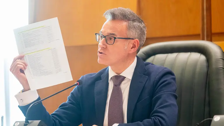 El consejero municipal de Urbanismo, Infraestructuras, Energ&iacute;a y Vivienda, V&iacute;ctor Serrano /D.Marcos