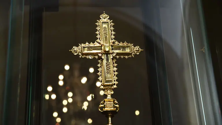 La reliquia religiosa de la Vera Cruz de Caspe tiene una antig&uuml;edad de m&aacute;s de 1.500 a&ntilde;os.