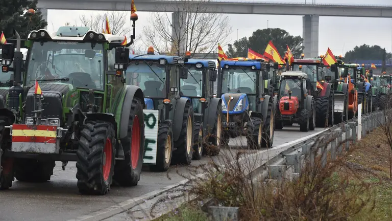 Tractorada de marzo de 2024 / Europa Press