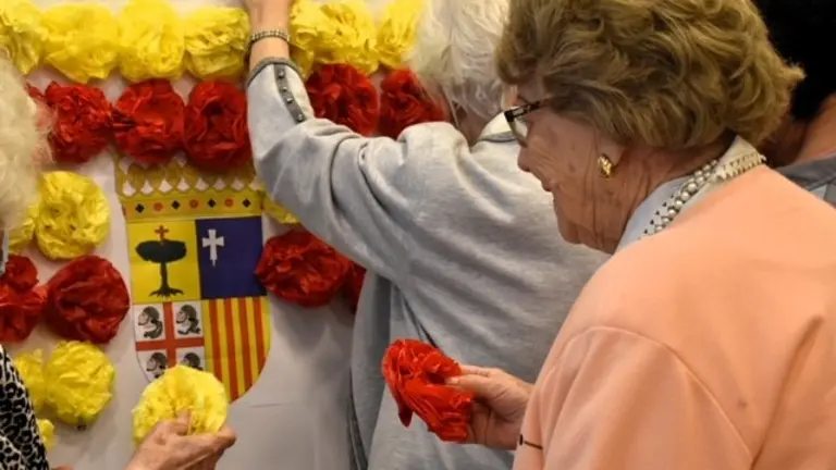 Las residencias de Ballesol celebrando San Jorge