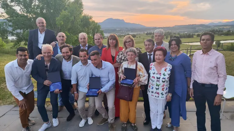 Foto de grupo premiados Gala Aepag