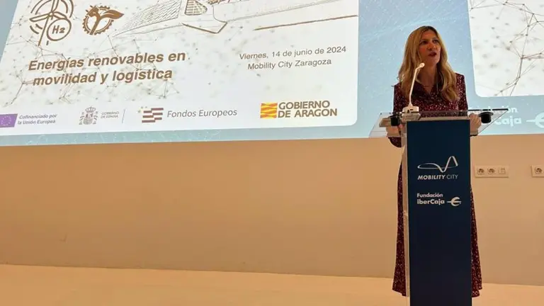 La vicepresidenta, Mar Vaquero, en la jornada de clausura del Mobility City / E.P.