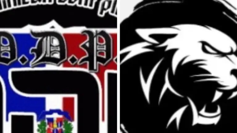 Imagen de los emblemas de las dos bandas juveniles m&aacute;s activas en Zaragoza/ H.A.,