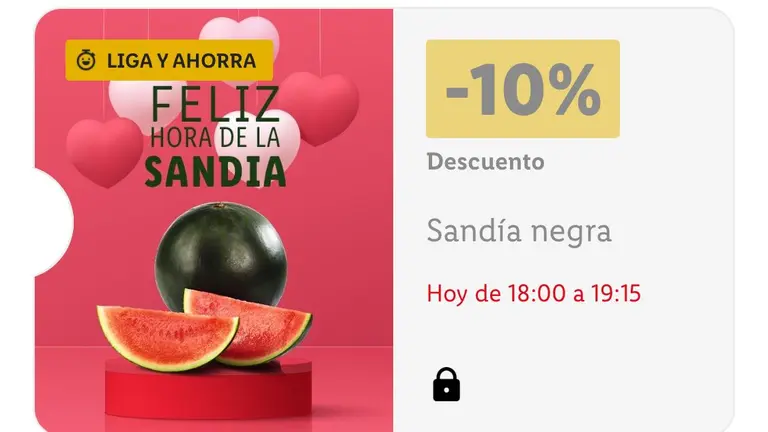 La campa&ntilde;a "Liga y ahorra" de Lidl ofrece un 10% de descuento a los usuarios de la app