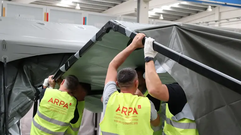 ARPA EMC enviar&aacute; un hospital de campa&ntilde;a a Ucrania 