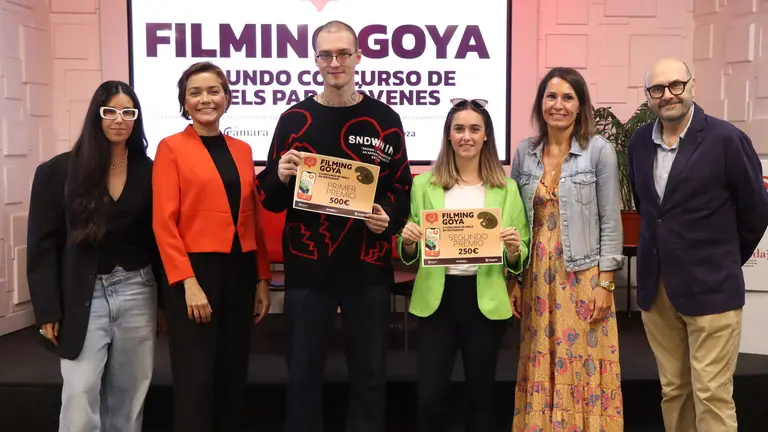 Ganadores del concurso Filming Goya 2024