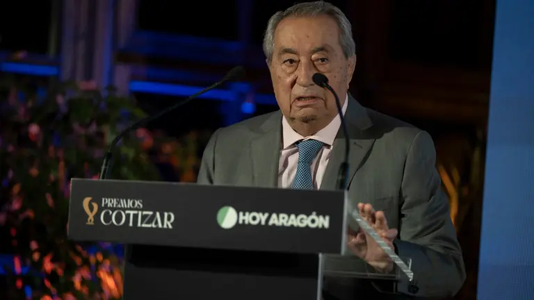 Miguel Carreras en los Premios Cotizar.