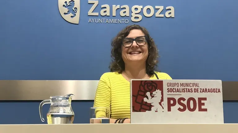 La concejal del grupo municipal del PSOE, Marta Aparicio. EP