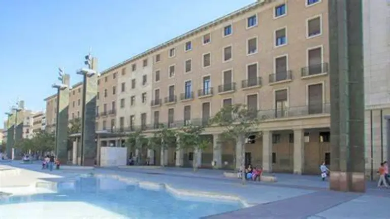 Juzgados de Zaragoza en la Plaza del Pilar