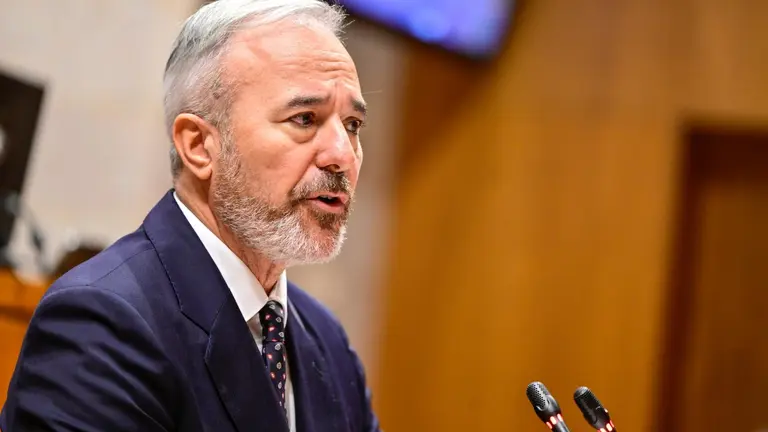 El presidente de Arag&oacute;n, Jorge Azc&oacute;n / Marcos Cebri&aacute;n