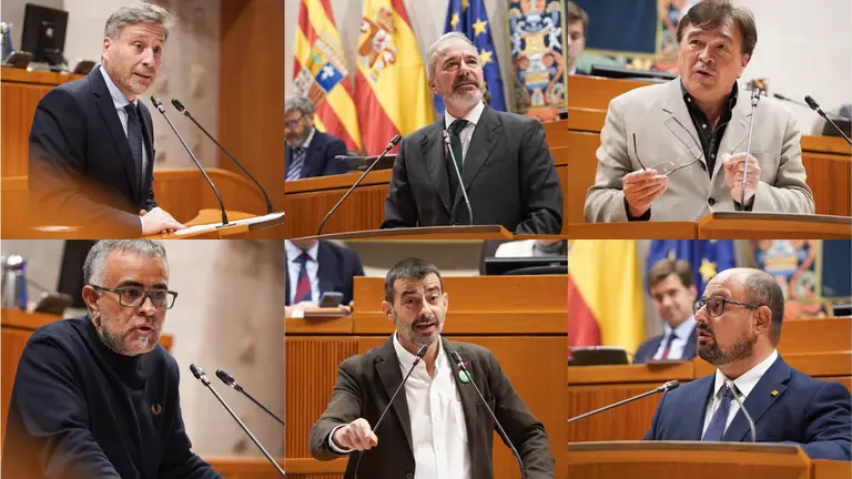 Intervenciones durante el Debate sobre el Estado de la Comunidad / Cortes de Arag&oacute;n