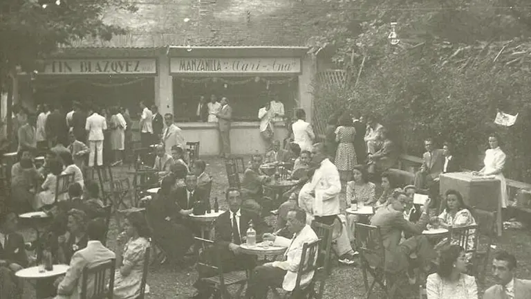 Iris Park fue el centro de ocio de moda de principios de los a&ntilde;os 30 /  Foto Wamba, Gran Archivo Zaragoza Antigua
