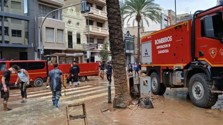 Bomberos en Catarroja / DGA
