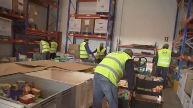 Imagen de archivo del Banco de Alimentos de Zaragoza.