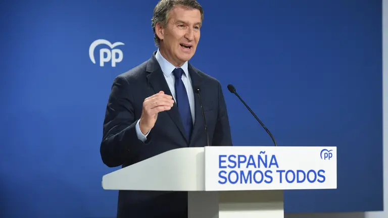 El l&iacute;der de los populares, Alberto N&uacute;&ntilde;ez Feij&oacute;o, propone un plan para ayudar a los afectados por la DANA