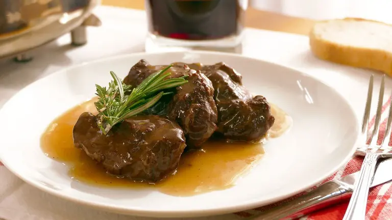 Carrilleras al vino tinto / Cocinatis