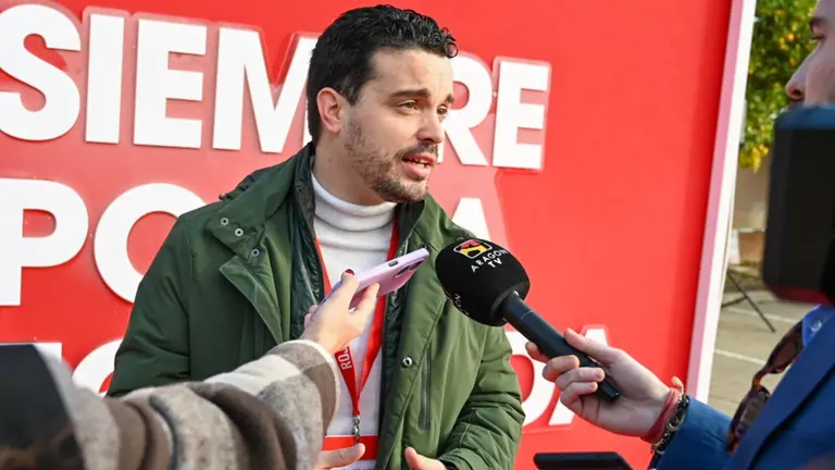 El n&ordm;2 de los socialistas aragoneses, Dario Villagrasa / PSOE
