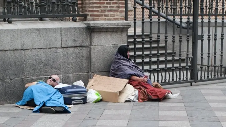 Personas sin hogar