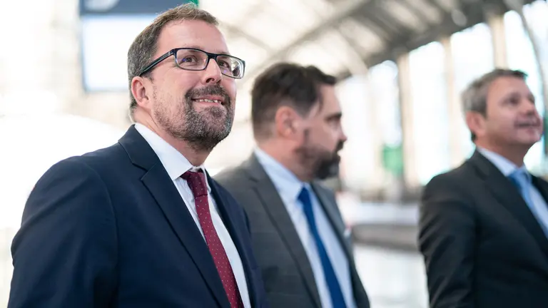 El presidente de Renfe, Ra&uuml;l Blanco