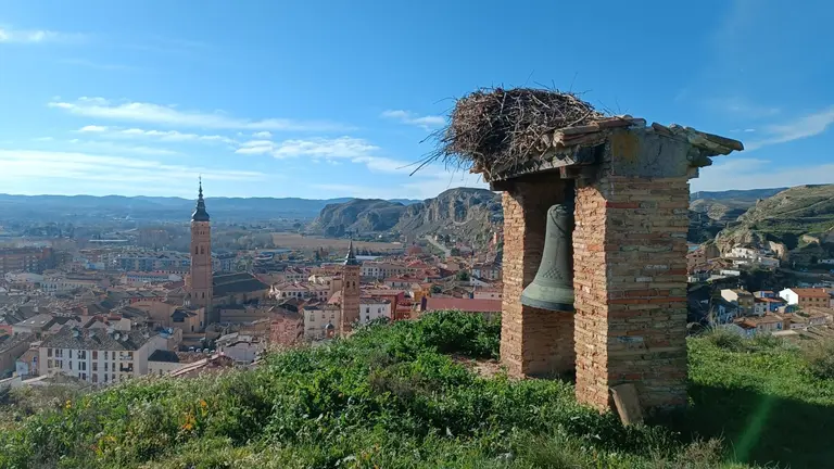 Campana del Castillo del Reloj de Calatayud. / HA