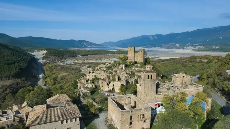 Imagen panor&aacute;mica de Ruesta, Zaragoza./ Turismo de Arag&oacute;n