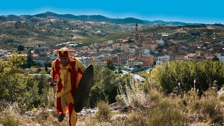Imagen de archivo de la festividad de la M&aacute;scara de Ateca. / DPZ