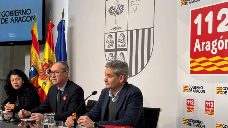 Presentaci&oacute;n de la Memoria del 112 Arag&oacute;n de 2024 y la presentaci&oacute;n de las actividades que este domingo se van a celebrar en Calatayud / GOBIERNO DE ARAG&Oacute;N