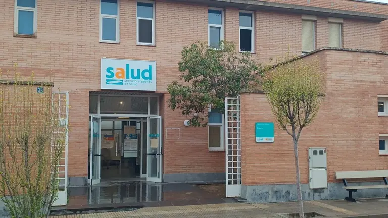 El centro de salud de Zuera.