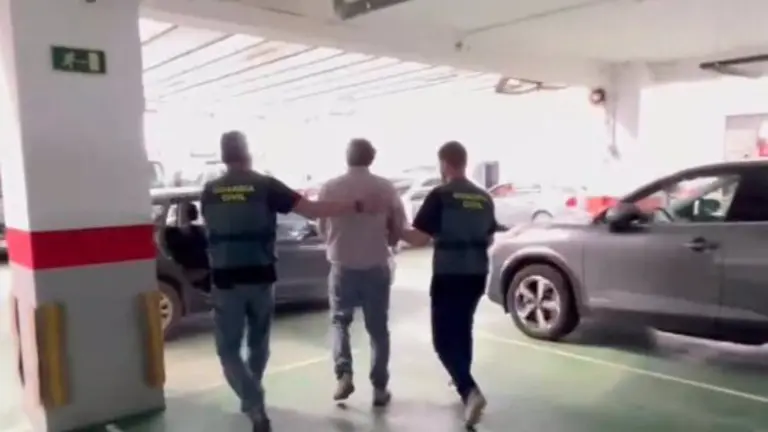 Uno de los detenidos. / Guardia Civil