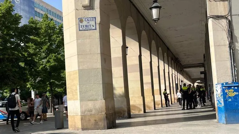 El suceso ha tenido lugar esta tarde.