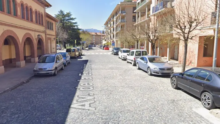 Avenida de la Estaci&oacute;n, Tarazona ./ Google Maps