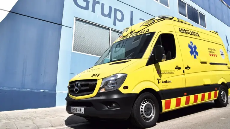 Ambulancia de la Generalitat de Catalu&ntilde;a