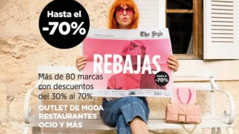 Rebajas de hasta las 70% en La Torre Outlet