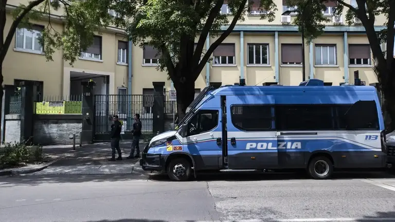 Imagen de archivo de un furg&oacute;n de la Polic&iacute;a italiana ./ Europa Press