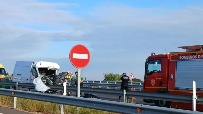 Imagen del accidente. / DIPUTACI&Oacute;N DE ZARAGOZA