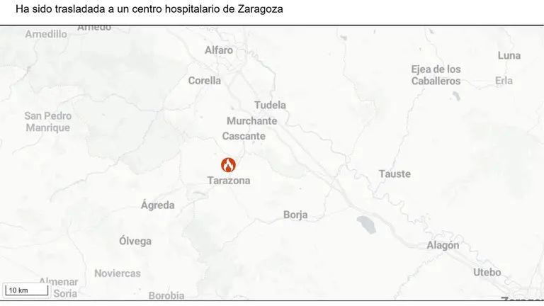 La vivienda se ubica en la zona de San Juan de Tarazona. / EP