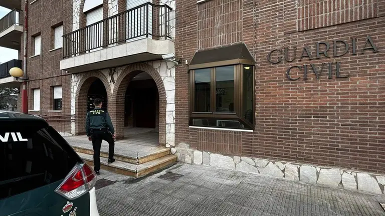 Dependencias de la Guardia Civil de Fraga. / GUARDIA CIVIL