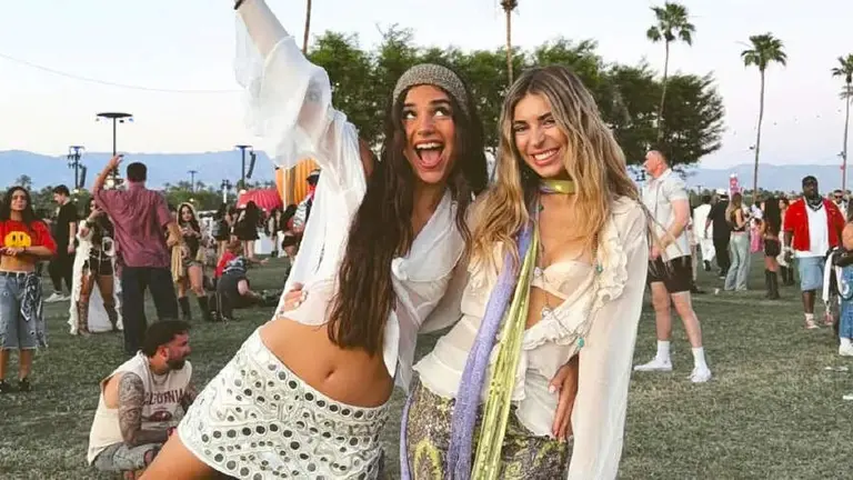 Aitana Soriano y Mada Mari&ntilde;o en Coachella 2026