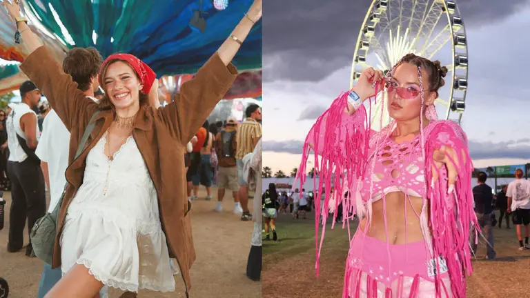 @luciadeluis y @aquisandrax en Coachella 2026