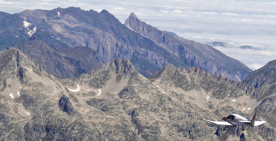 Volar en el Pirineo