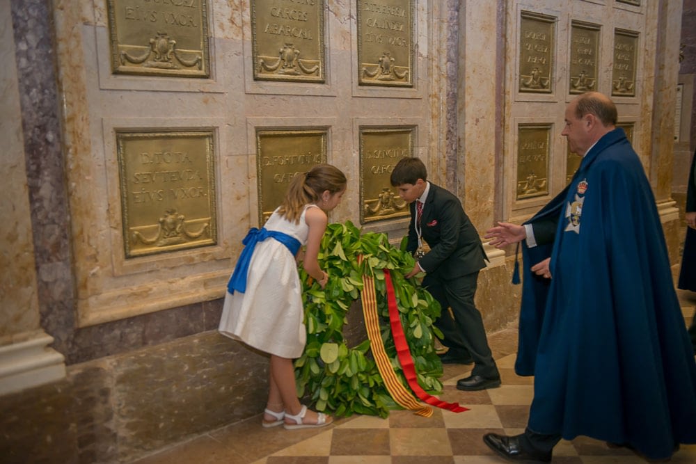 Homenaje a los Reyes de Aragón