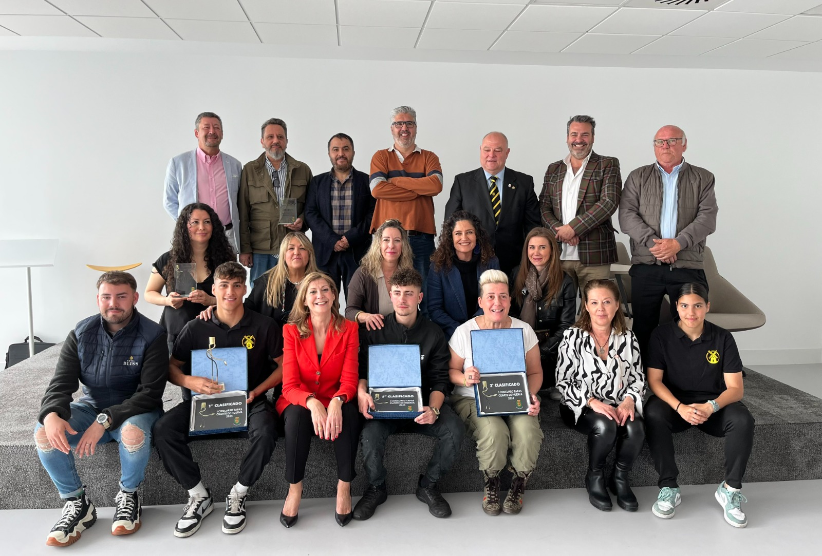 Participantes del concurso de tapas de Cuarte